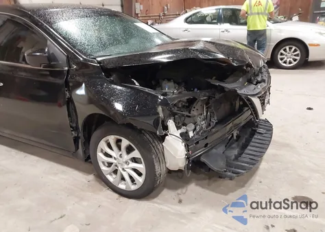 2019 Nissan Sentra Sv из США, поврежденный, VIN 3N1AB7AP6KY352207